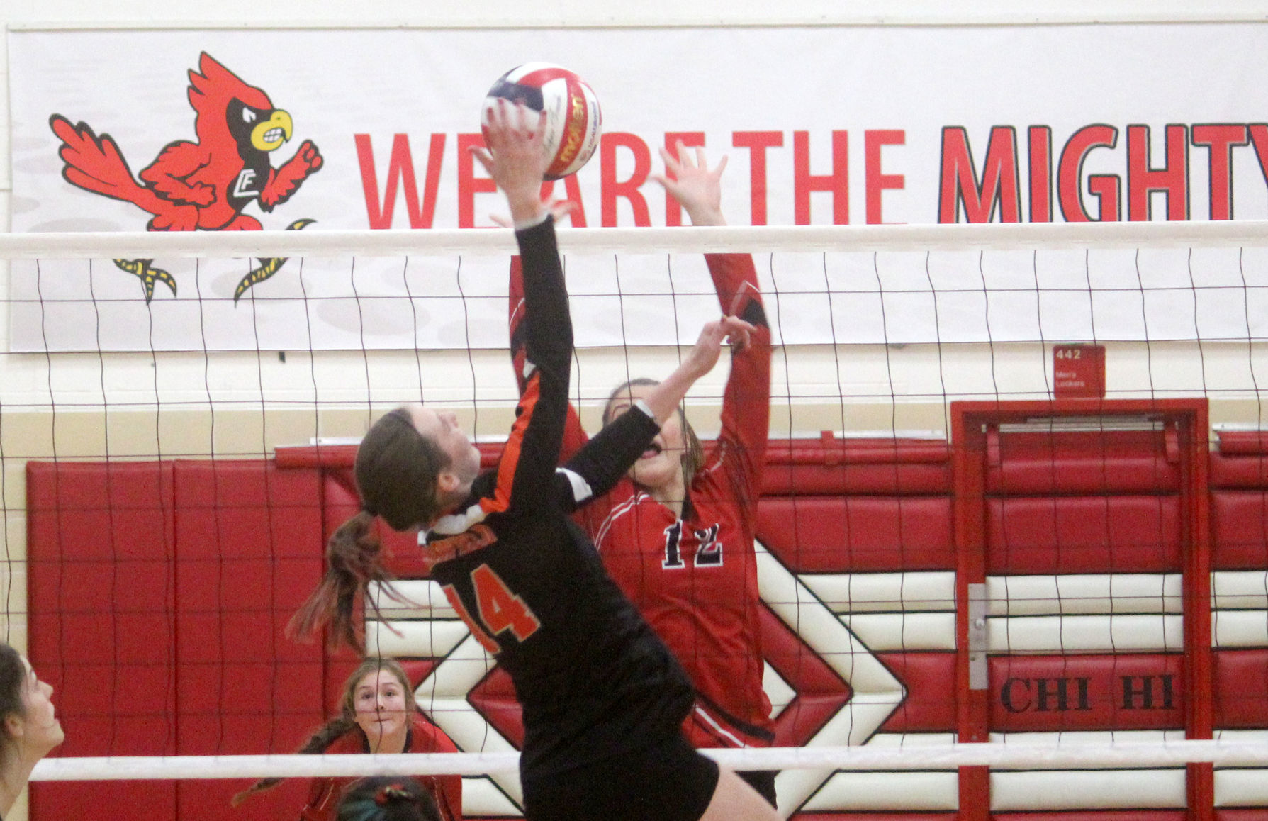 Marshfield at Chi-Hi volleyball 10-18-18